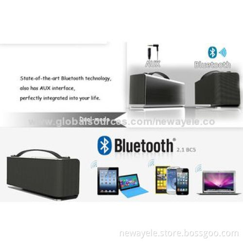 X05 Alloy Hands free AUX TF reader bluetooth speaker